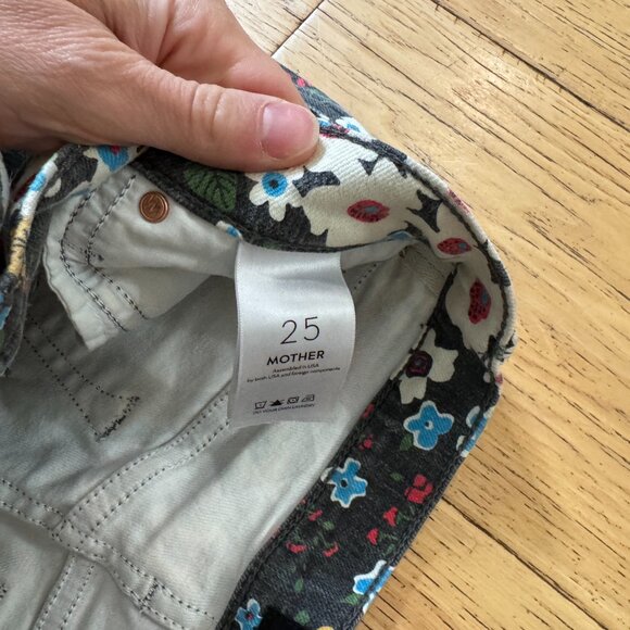 Mother Denim Floral Bootcut - Picture 2 of 4